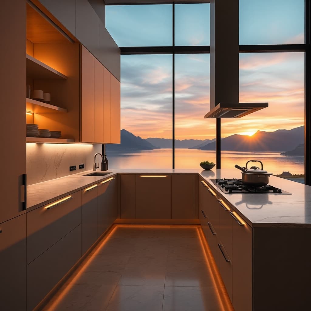 Smart-Home in der Luxusküche: KNX, Loxone & DALI