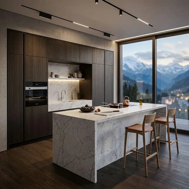 Details einer Luxuskueche St Gallen Planung in St_Gallen - Schweizer Küchen-Profi