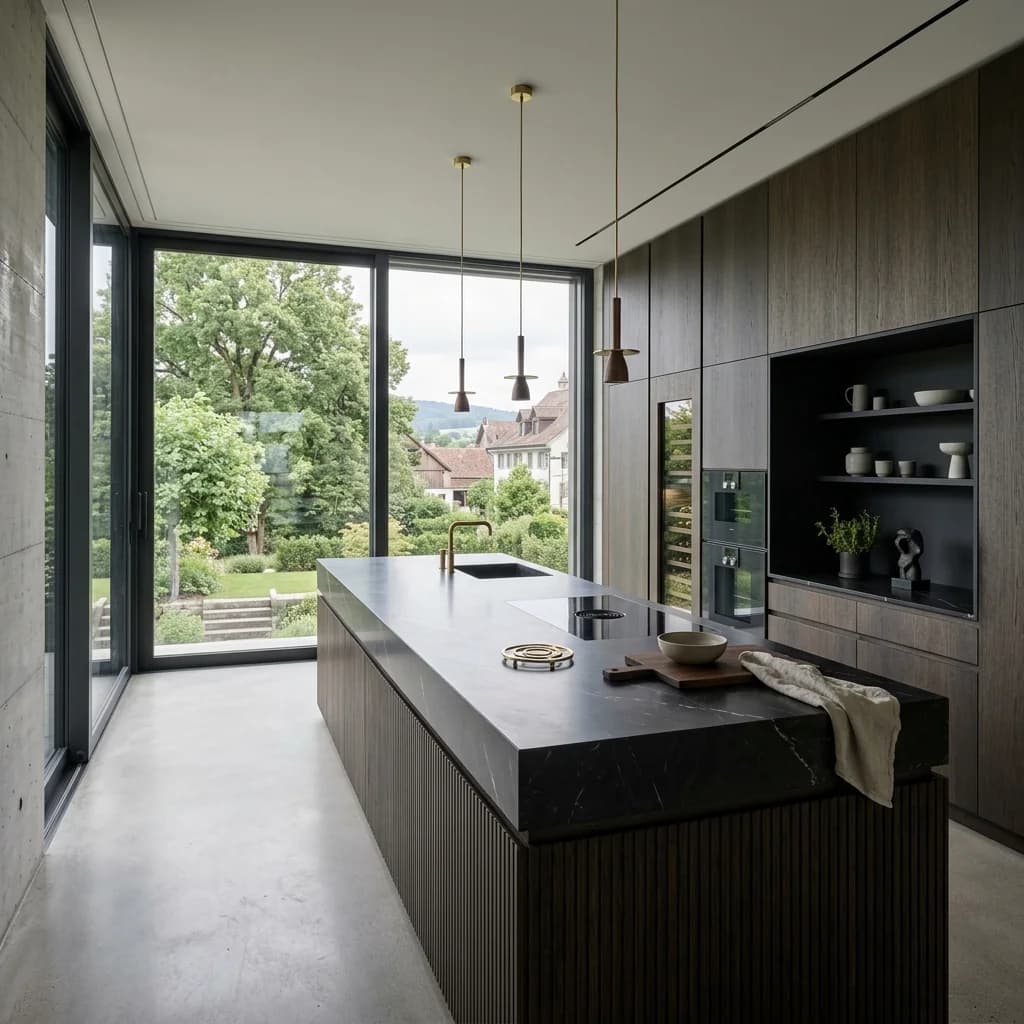 Details einer Frauenfeld Modern Luxury in Thurgau - Schweizer Küchen-Profi