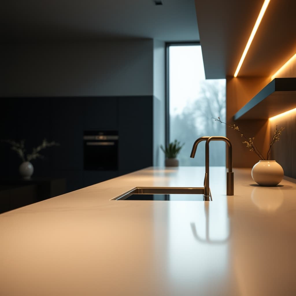 Technische Visualisierung: Biophilic Kitchen