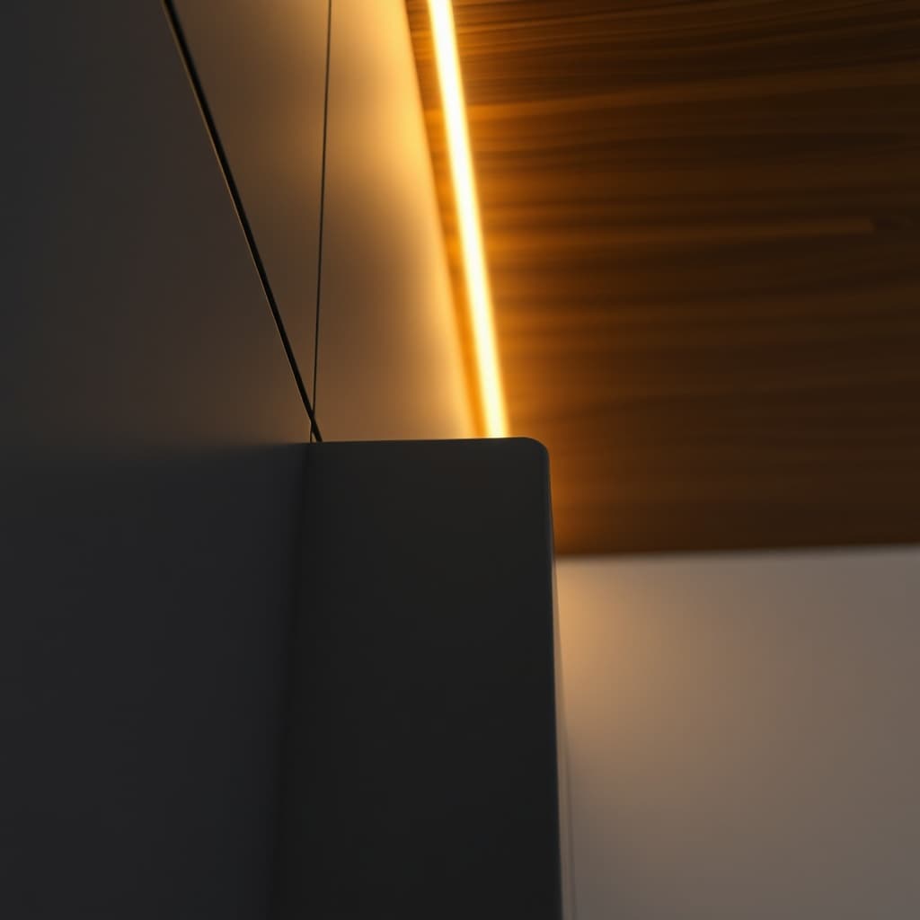 Technische Visualisierung: Schattenfuge LED