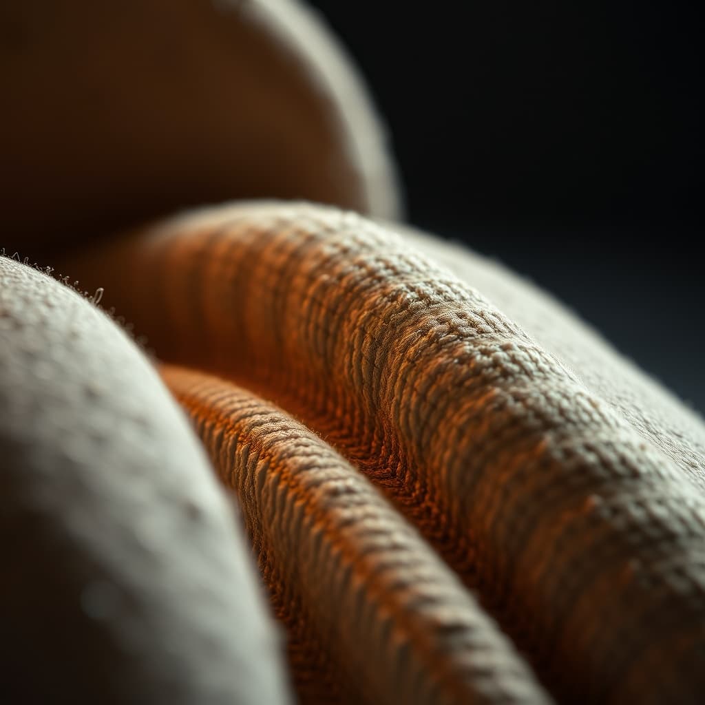 Technische Visualisierung: Upcycling Materialien