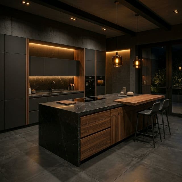 Schweizer Architektenküche