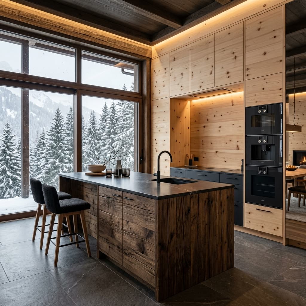 Swissness & Altholz: Die Seele der alpinen Luxusküche erleben