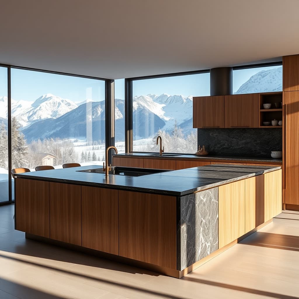 Küchenarchitektur Graubünden: Exklusive Schreinerküchen