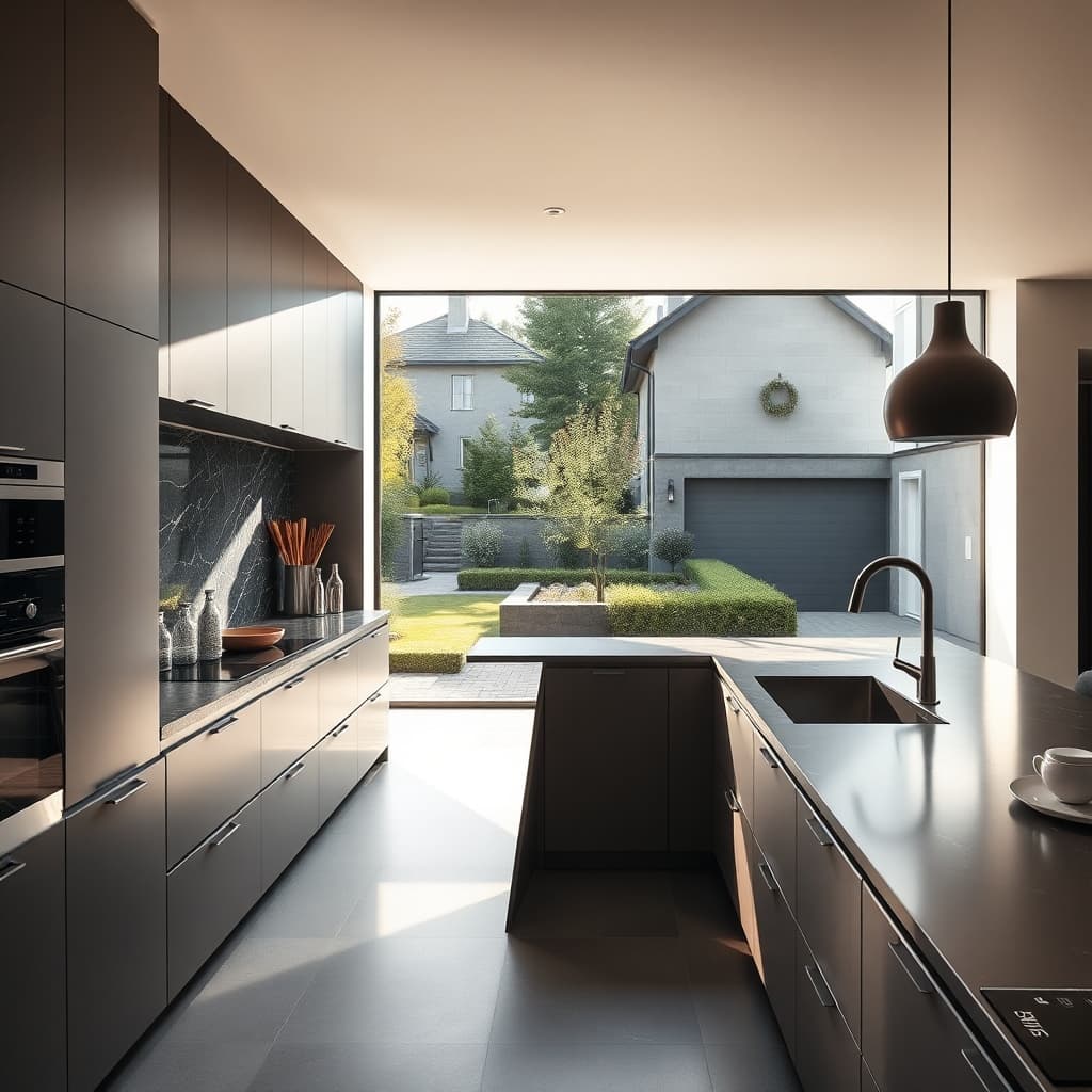 Wok-Küche Luxus: Gasbrenner & Speziallüftung