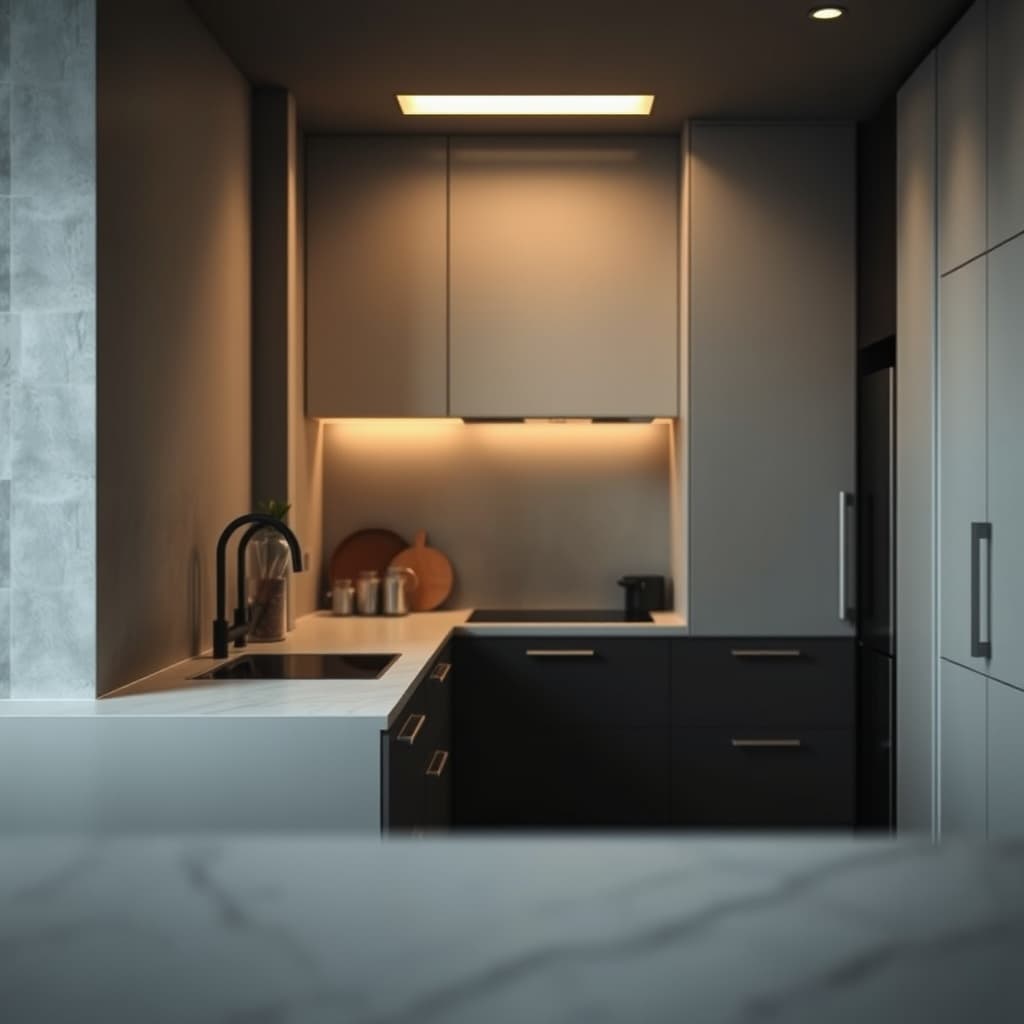 Technische Visualisierung: Back-Kitchen & Dirty Kitchen