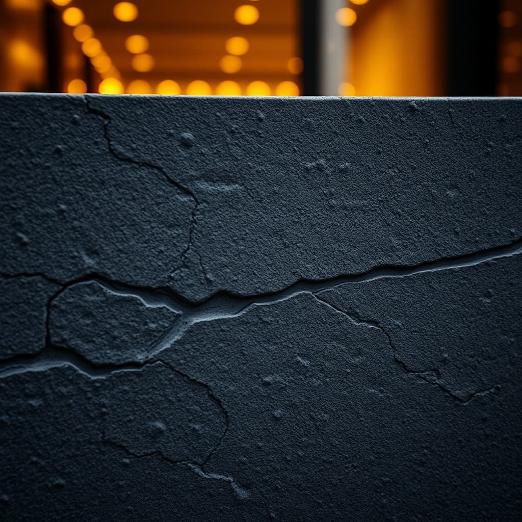 Technische Visualisierung: Beton-Spachtel Front