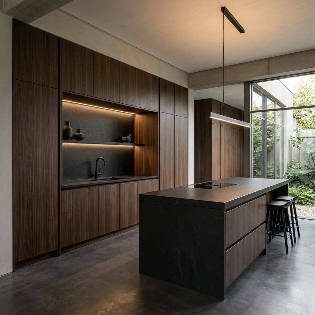 Silent Luxury Kitchen Architecture