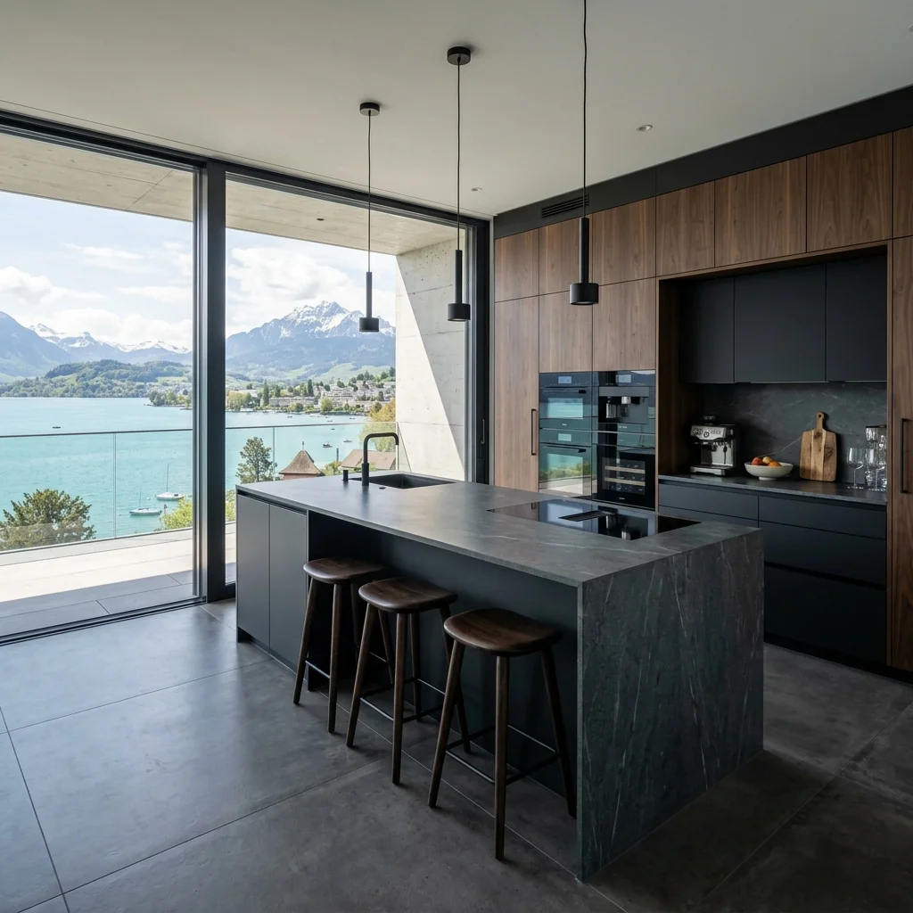 Villen-Küche in Küssnacht am Rigi - Schweizer Küchen-Profi